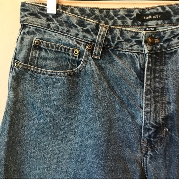Van Heusen Classic Fit Blue Jeans Size 34 x 32 - Picture 4 of 14